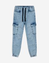Cargohose - hellblau