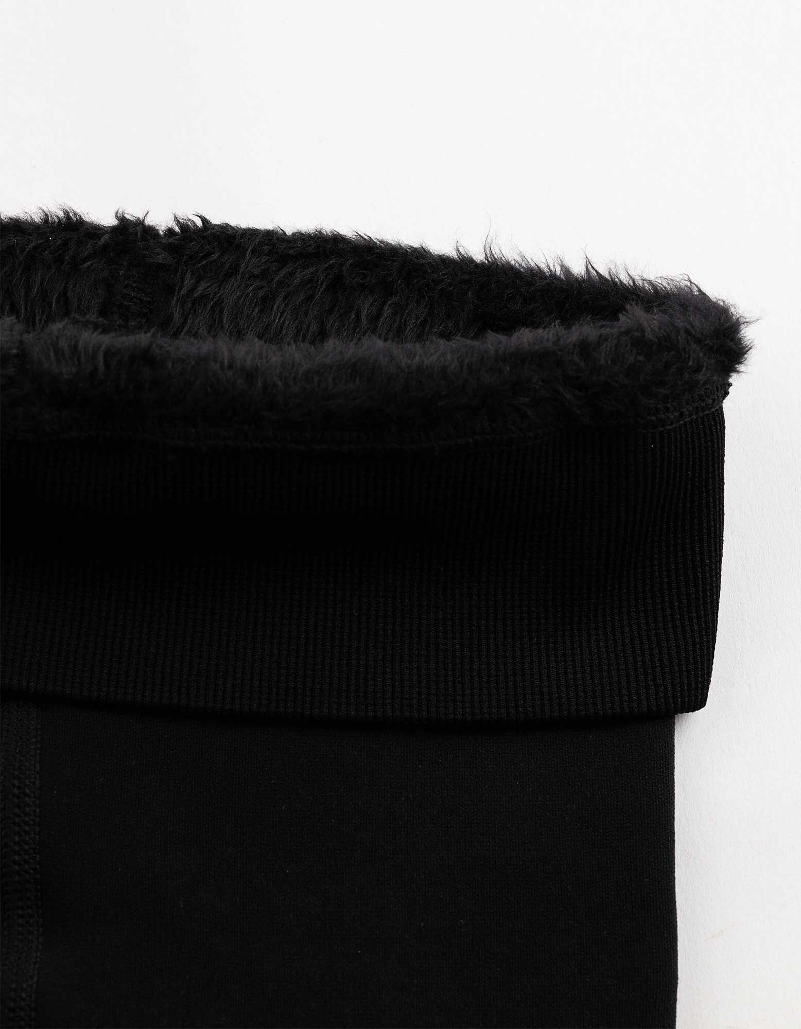 Leggings - Unicolore - noir
