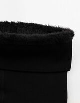 Leggings - Unicolore - noir