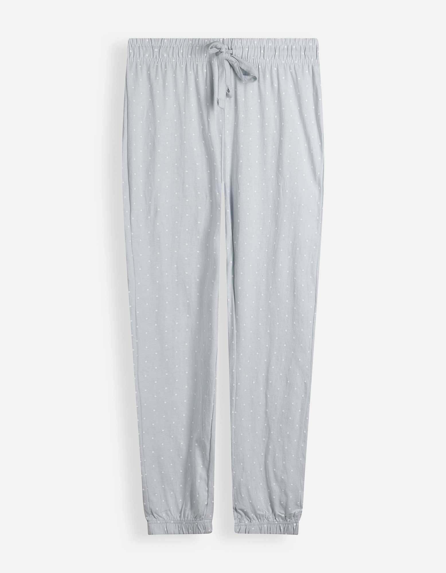 Pyjama Set aus Shirt und Hose - Allover-Muster - Bunt