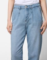 Jeans - Plooi - lichtblauw