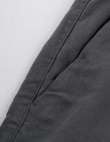 Pantaloncini - Misto lino - blu scuro