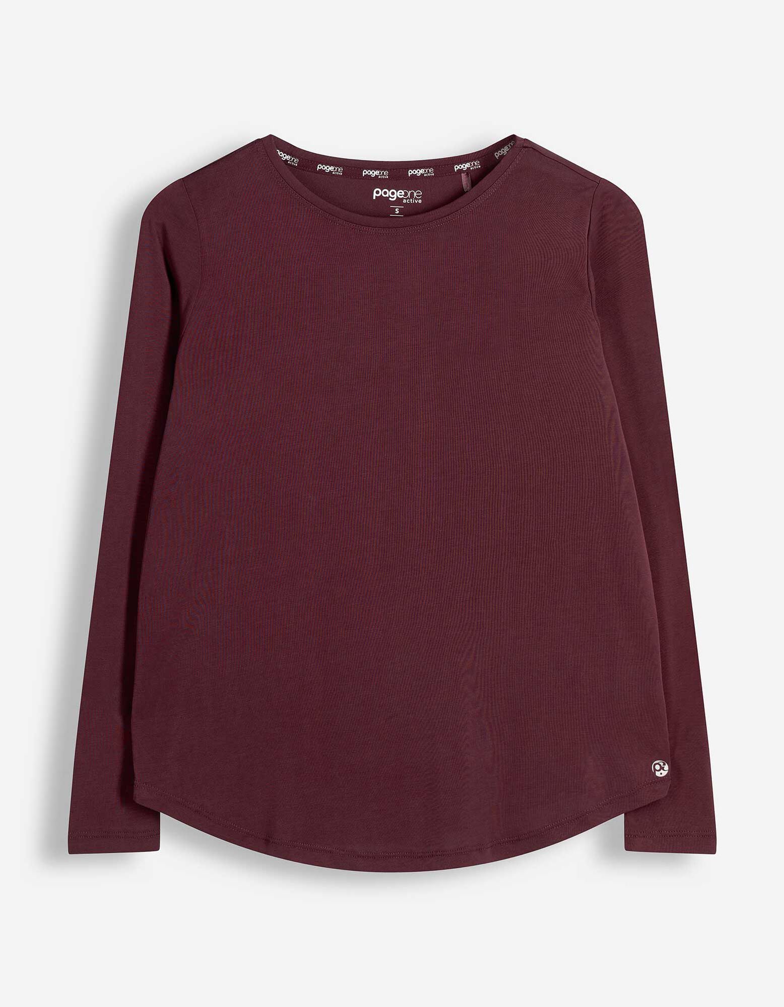 Langarmshirt - Atmungsaktiv - Lila