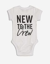 Bodi kratkih rukava - Print sa porukom - bela