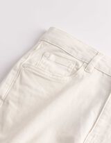 Hose - Flared Fit - wei&szlig;