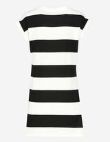 Kleid - gerade geschnitten - schwarz