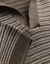 Poloshirt - Strick - hellbraun