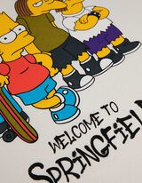 Tričko - The Simpsons - biely