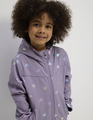 Softshelljacke - Softshell - dunkellila