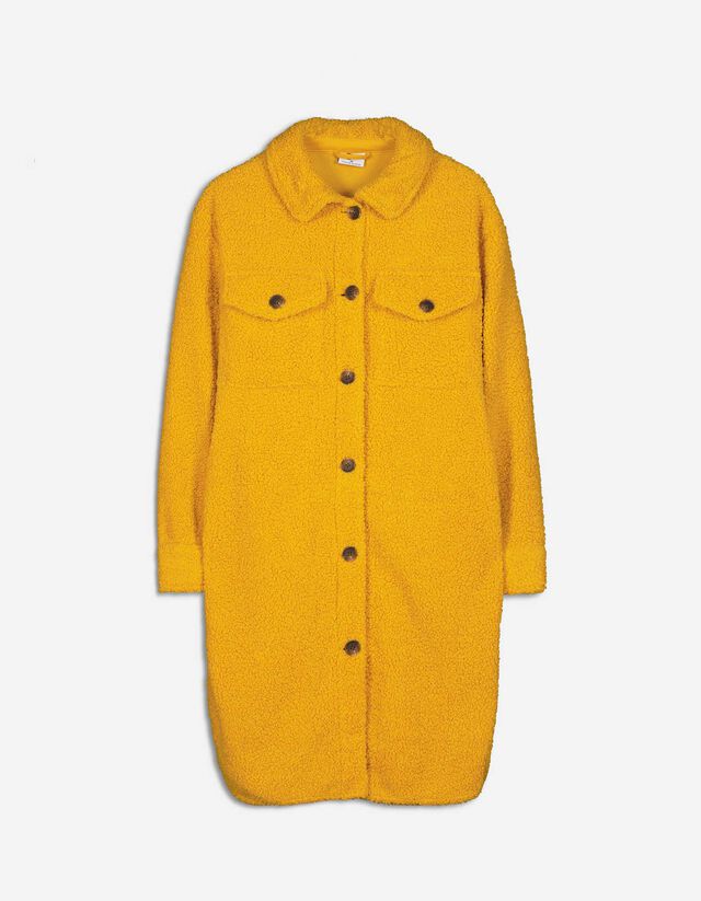 Cappotto - Peluche - giallo chiaro