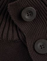 Pulovr - troyer svetr - tmave hneda