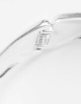 Armreif - einfarbig - silberfarben