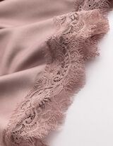 Midirock - einfarbig - rosa