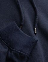 Felpa - Cappuccio - blu scuro