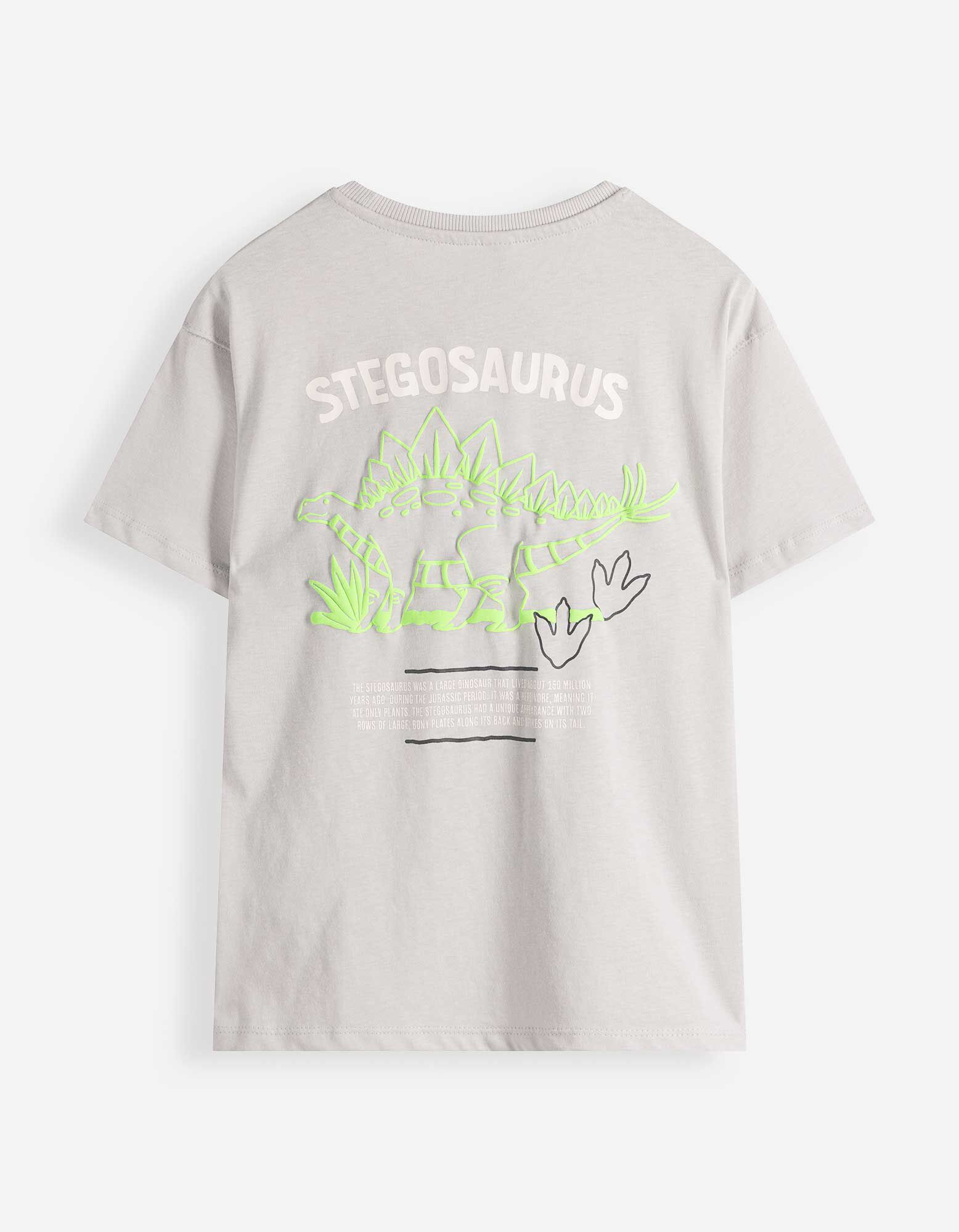 T-Shirt - Oversized Fit - Hellgrau
