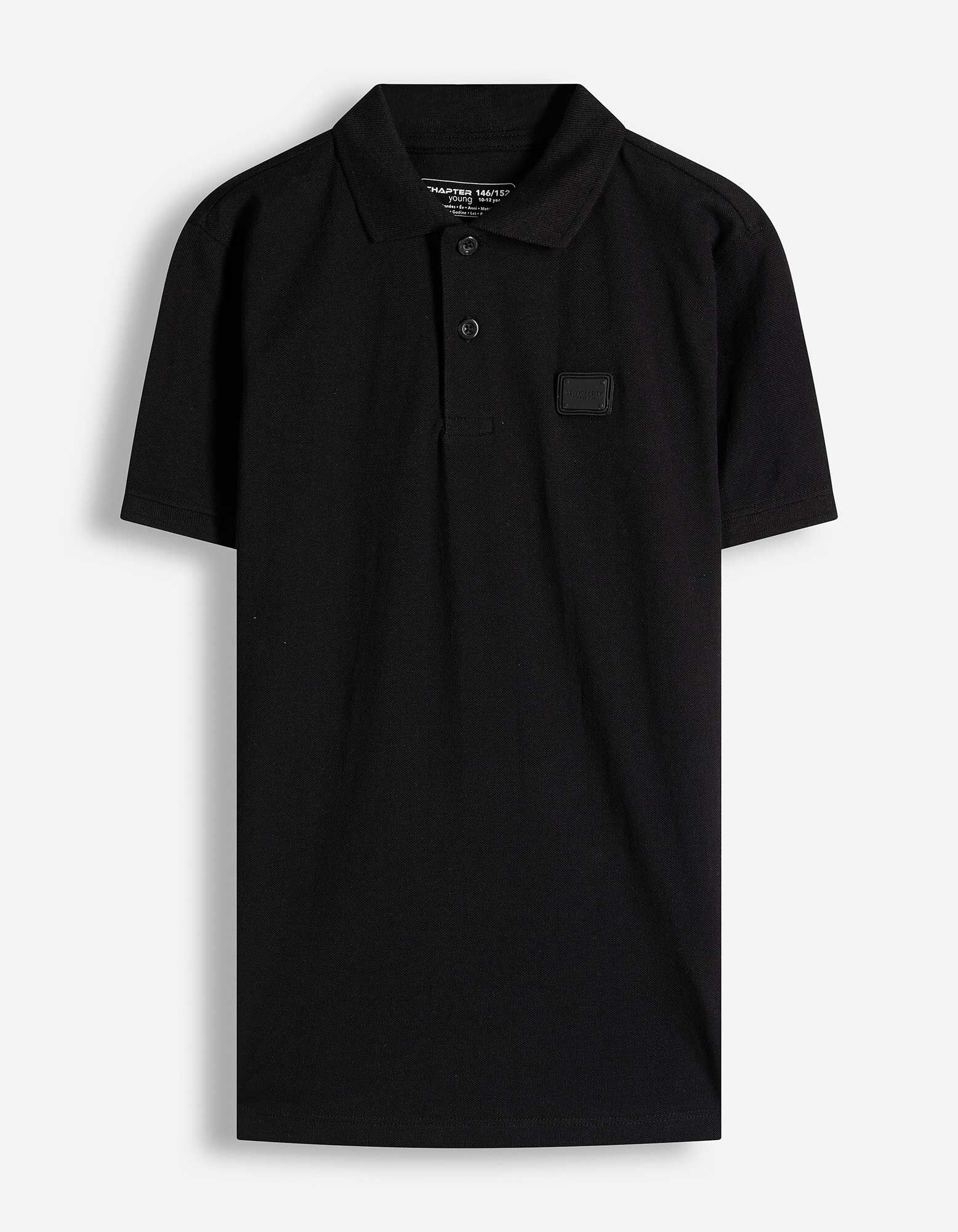 Polo-majica - Piqu&eacute; - crno