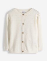 Cardigan - Coton - blanc