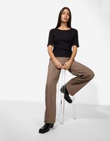 Hose - Wide Fit - braun