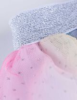 Suknja - Mrežasta tkanina - bela