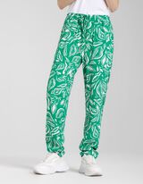 Pantalone za džoging - LENZING&trade; ECOVERO&trade; - zeleno