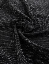 Shirt - Lurex - zwart