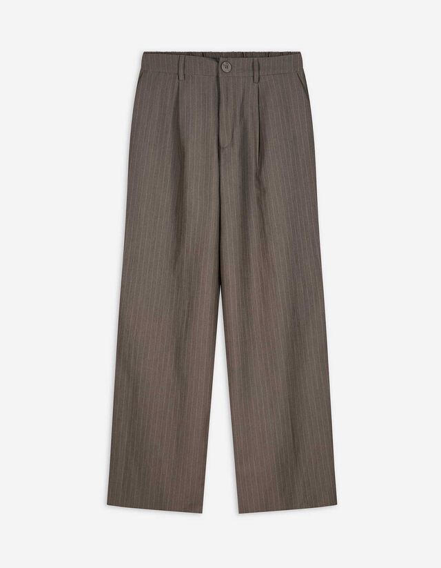 Hose - Wide Fit - hellbraun