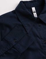 Camicia blusata - Morbido al tatto - blu scuro