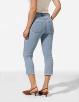 Caprihose - Skinny Fit - Hellblau