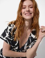 Plažna tunika - Pamuk - crno