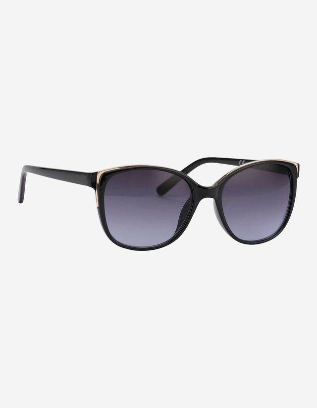 Damen Sonnenbrille - Metallic-Details