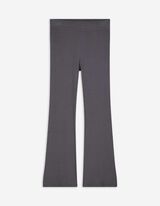 Leggings - Seitenschlitz - dunkelgrau
