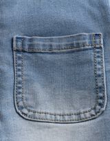 Kalhoty s laclem - světle modr&yacute; denim - Světle modr&aacute;