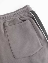 Bėgiojimo kelnės - Įvertas raištelis apačioje - pilkas