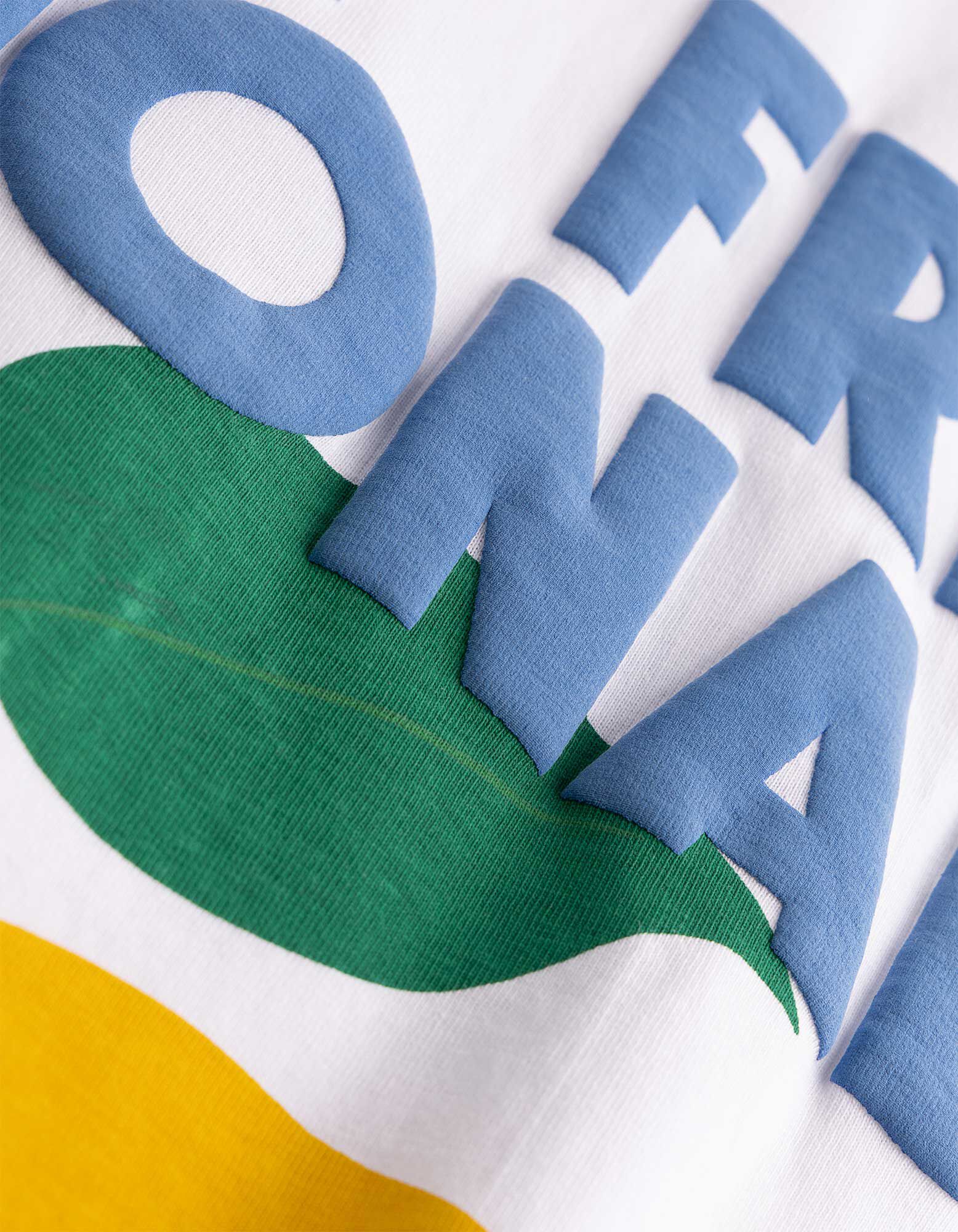 T-Shirt - Print - Wei&szlig;