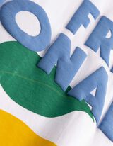 T-Shirt - Print - Wei&szlig;