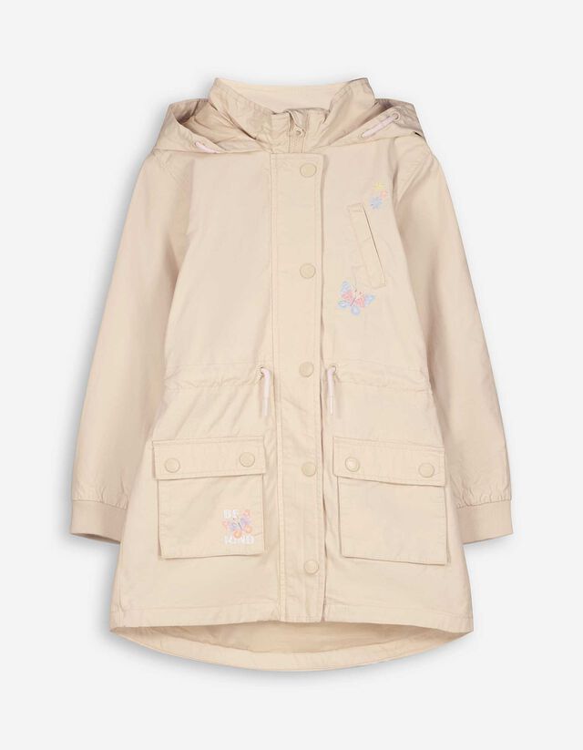 Parka - Stampa sul retro - beige