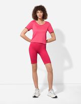 Cyklistické kalhoty - Bezešvé - pink