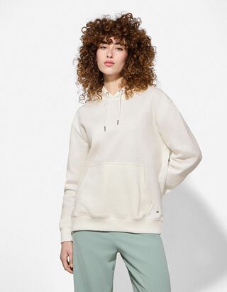 Hoodie - Kapuze - wei&szlig;