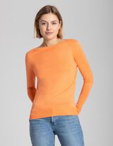 Pul&oacute;ver - Visk&oacute;zov&aacute; zmes - oranzova