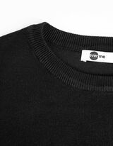 Gebreide jurk - LENZING™ ECOVERO™ - zwart