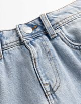 Cargo kalhoty - Na&scaron;it&eacute; kapsy - svetle  modra