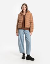 Jachetă matlasată - Rezistent la apă - Bej