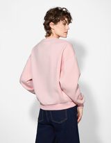 Bluză de trening - Tipărire frontală - Roz