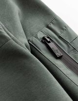 Sweatjacke - Regular Fit - dunkelgr&uuml;n