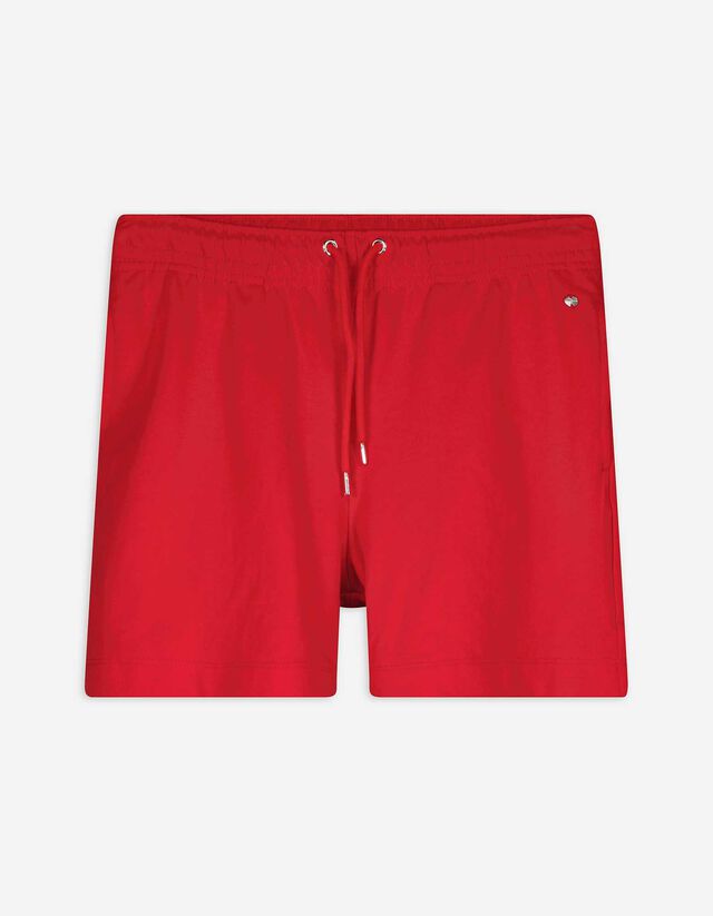 Shorts - einfarbig - rot