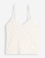 Unterhemd - Pointelle - wei&szlig;