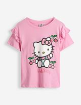 T-shirt - Hello Kitty - Lichtroze