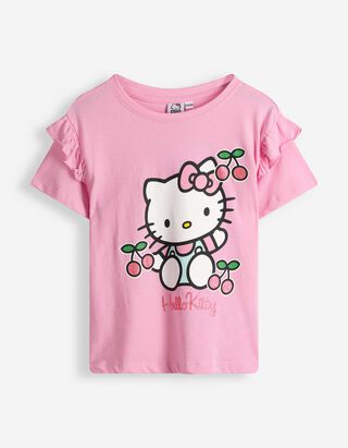 T-Shirt - Hello Kitty - Rosa