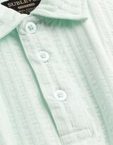 Poloshirt - Relax Fit - hellblau