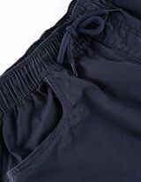 Kraće chino hlače - Vrpca u visini struka - tamno plava